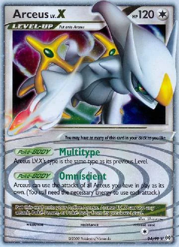 Arceus LV.X 94/99