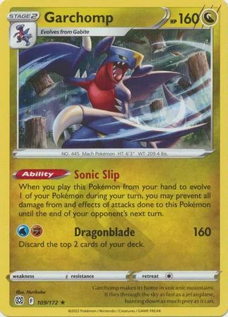 Garchomp 109/172