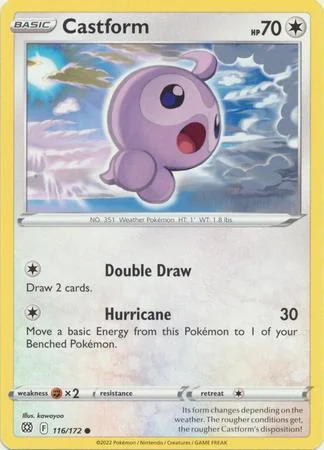 Castform 116/172