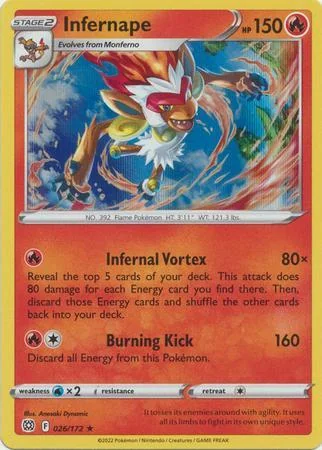 Infernape 26/172