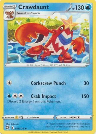 Crawdaunt 33/172