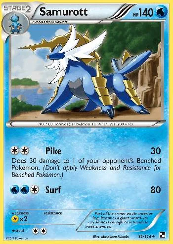 Samurott 31/114