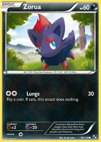 Zorua 70/114