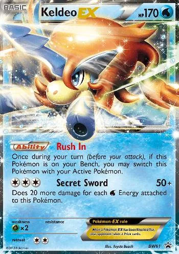 Keldeo-EX BW61/99