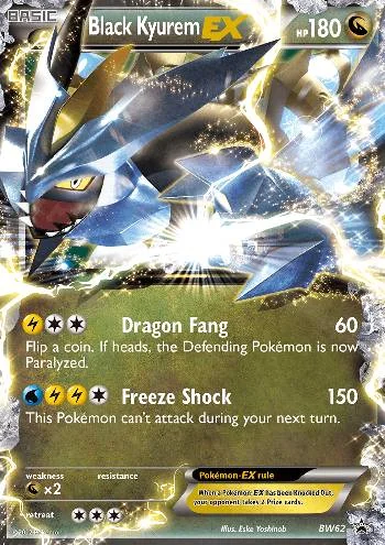 Black Kyurem-EX BW62/99