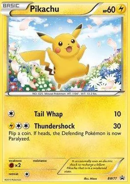 Pikachu BW77/99
