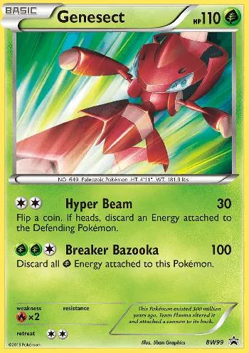 Genesect BW99/99