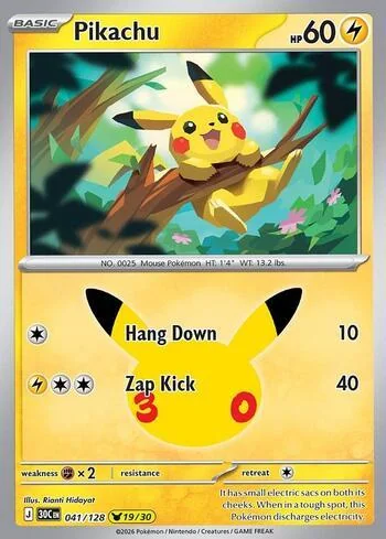 Pikachu 041/128