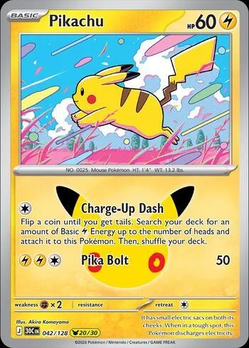 Pikachu 042/128