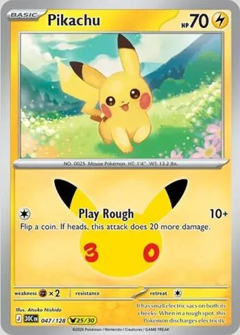Pikachu 047/128