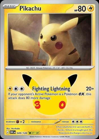 Pikachu 049/128