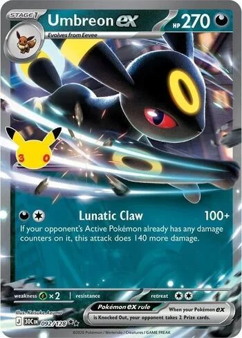 Umbreon ex 092/128