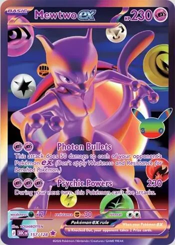 Mewtwo ex 157/128