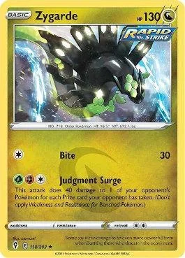 Zygarde 118/203