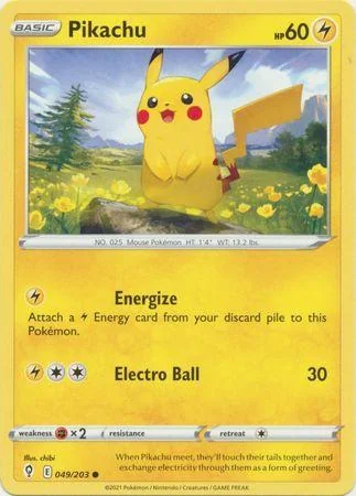 Pikachu 49/203