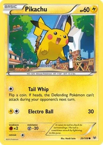 Pikachu 20/108