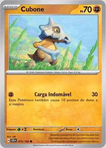 Cubone 072/142
