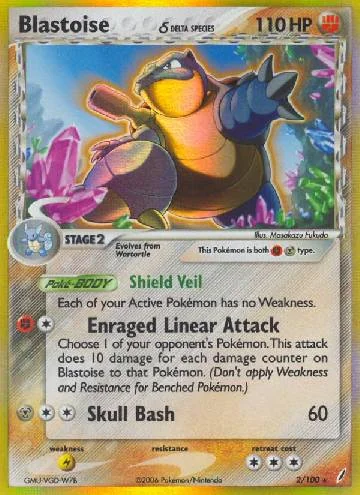Blastoise 2/100