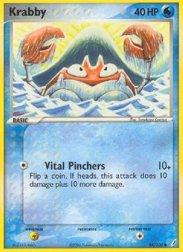 Krabby 54/100