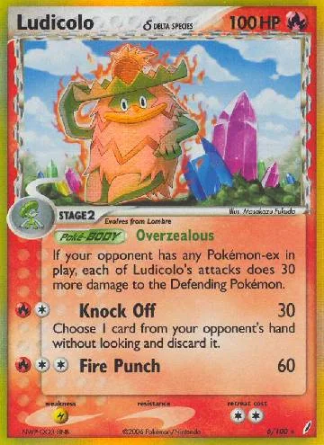 Ludicolo 6/100
