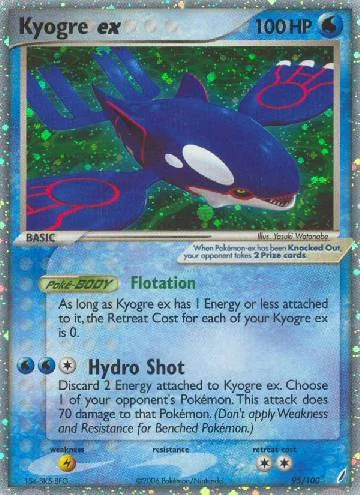 Kyogre ex 95/100