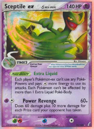 Sceptile ex 96/100