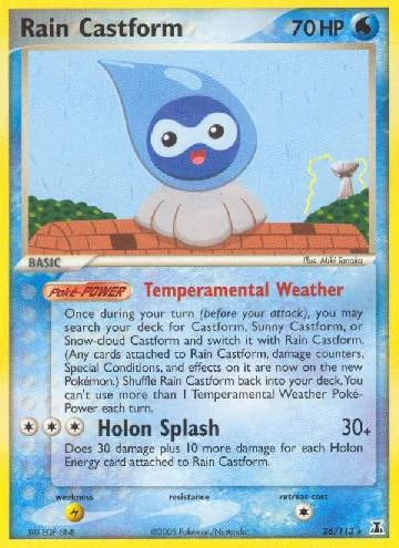 Rain Castform 26/113