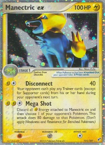 Manectric ex 101/107