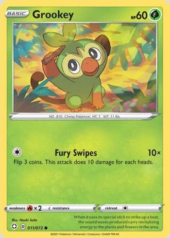 Grookey 11/72