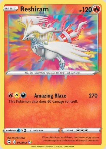 Reshiram 17/72