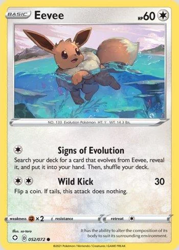 Eevee 52/72