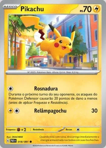 Pikachu 018/091