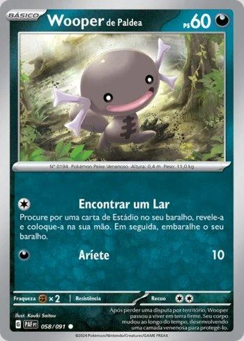 Wooper de Paldea 058/091