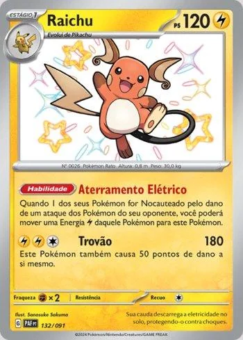 Raichu 132/091