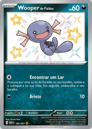 Wooper de Paldea 180/091