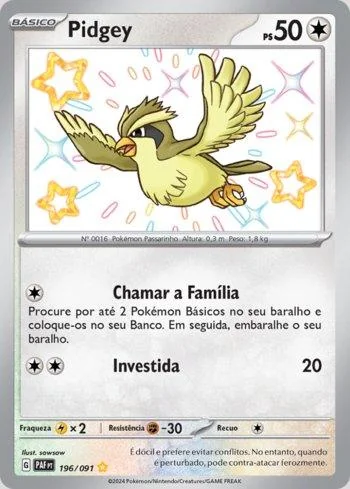 Pidgey 196/091