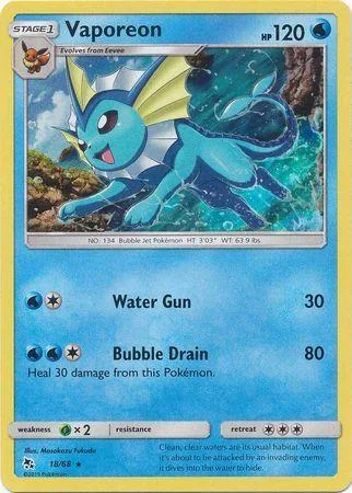 Vaporeon 18/68