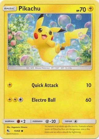 Pikachu 19/68