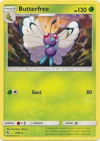 Butterfree 3/68