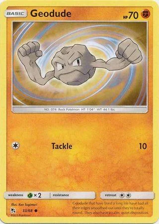 Geodude 33/68