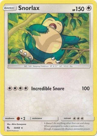 Snorlax 50/68