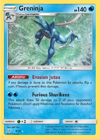 Greninja 9/18