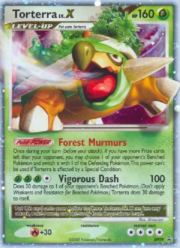 Torterra LV.X DP09/56