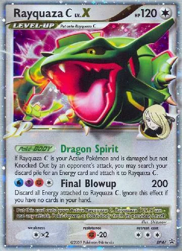 Rayquaza C LV.X DP47/56