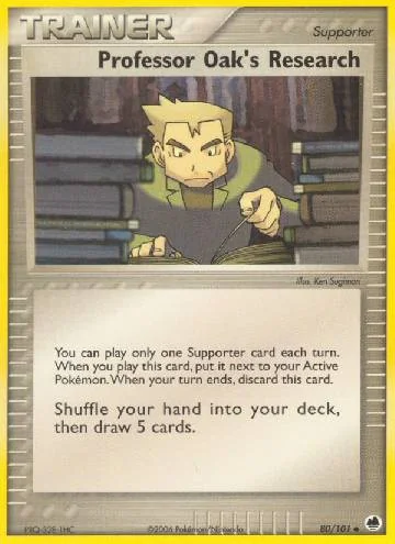 Professor Oak's Research 80/101