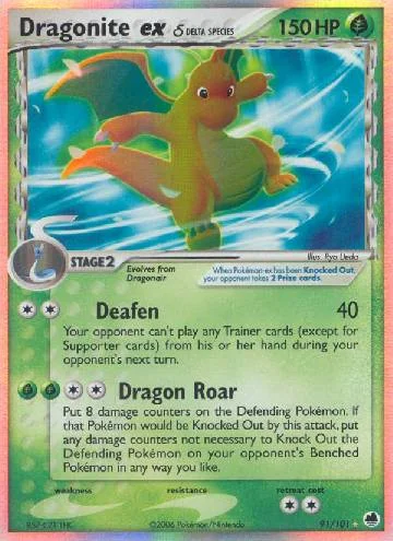 Dragonite ex 91/101