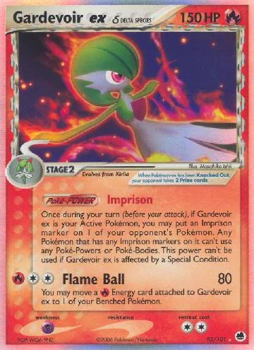 Gardevoir ex 93/101