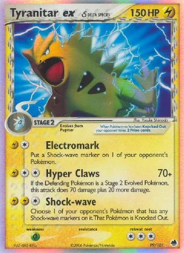 Tyranitar ex 99/101