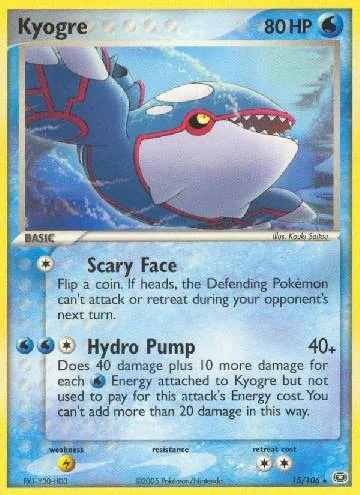 Kyogre 15/106