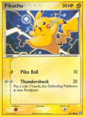 Pikachu 60/106